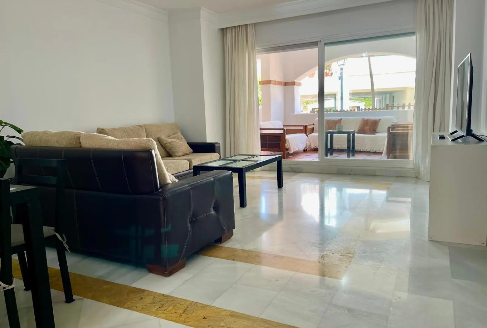 Daire Solguest Apt A 7 Minutos De Puerto Banus 1ª Linea Playa!!! Marbella İspanya